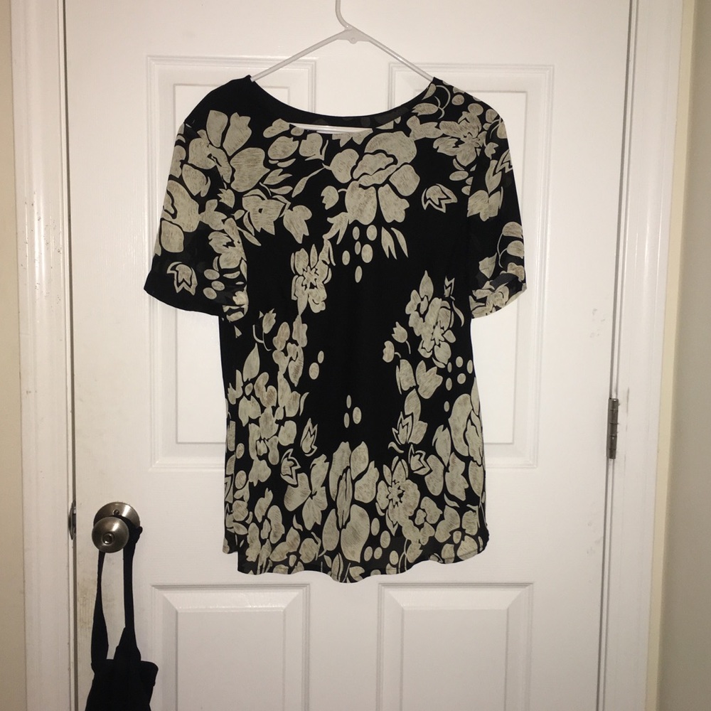 Floral Shirt and Skirt Set